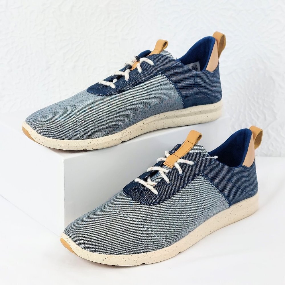TOMS Cabrillo Two-Tone Chambray Sneaker